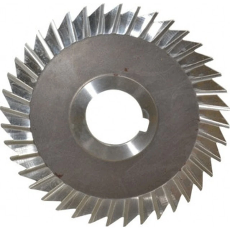 KEO 5 Diam x 1/8 Thick Straight Tooth Side Chip Saw 1-1/4 Arbor Hole Diam, High Speed Steel, Uncoated, 40 Teeth, with...